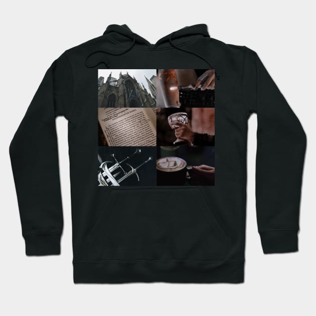 Shadowhunter Aesthetic Hoodie by Singletary Creation